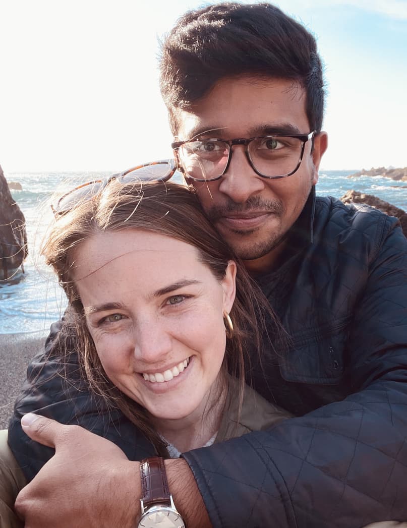 Photo of happy couple